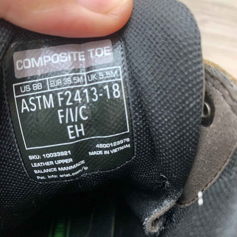 Ariat steel toe Lace-Up Work Boots - Picture 5 of 8